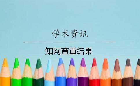 學術查重結果